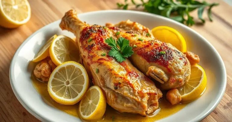 como fazer frango limão