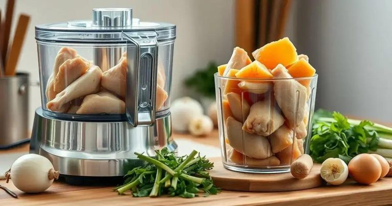 como fazer frango moido no liquidificador