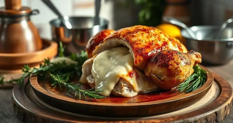 como fazer frango recheado com queijo mussarela