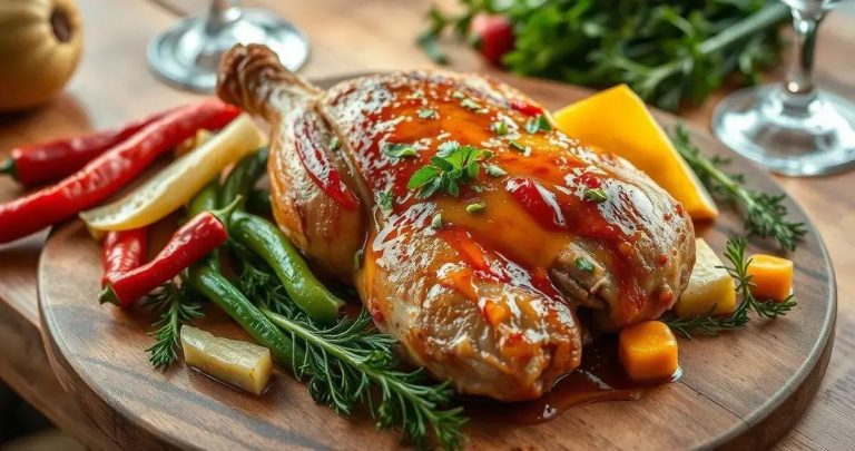 como fazer frango trinchado