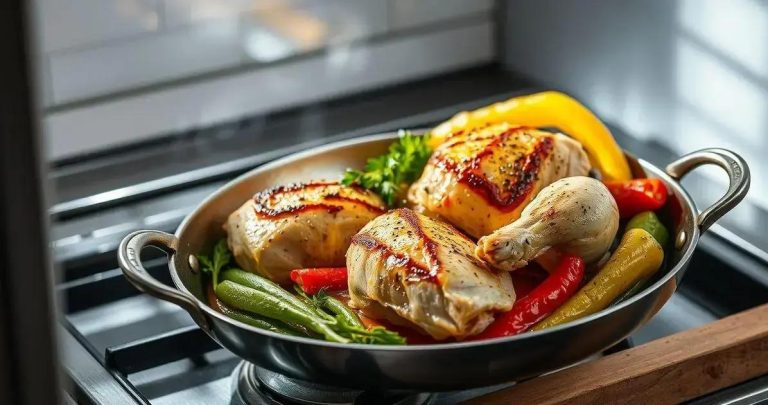 como fazer frigideira de frango facil