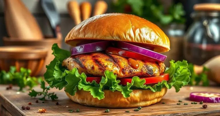 como fazer hambúrguer de frango
