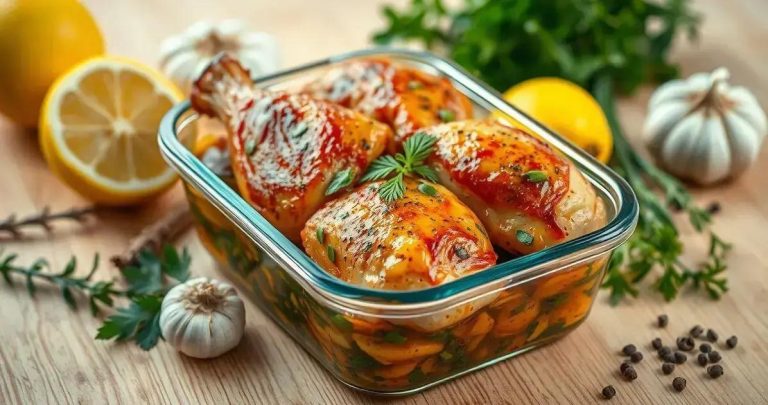 como fazer marinada de frango