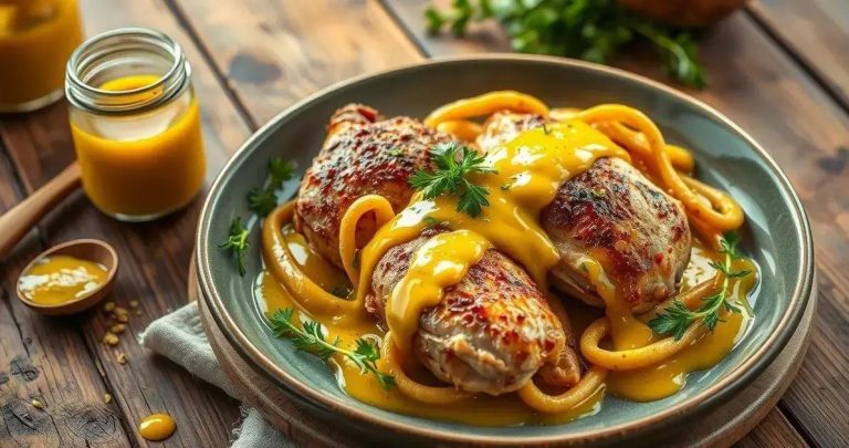 como fazer molho mostarda para frango