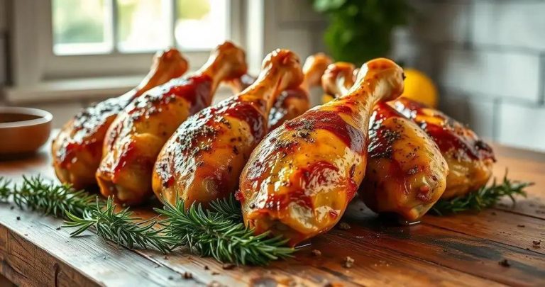 como fazer pernas de frango