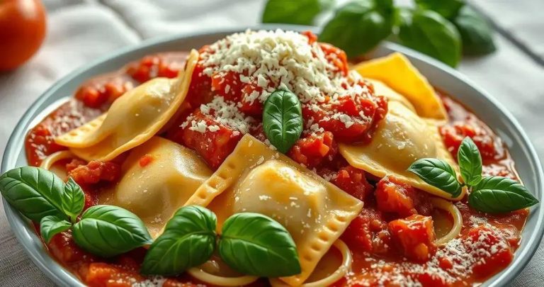 como fazer ravioli de frango pronto