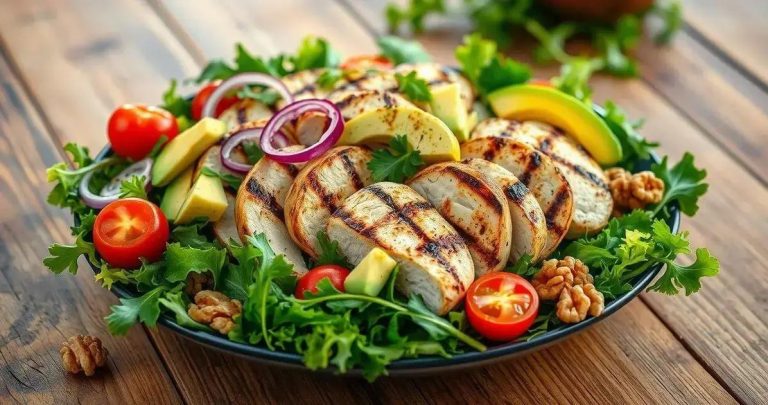 como fazer salada de frango