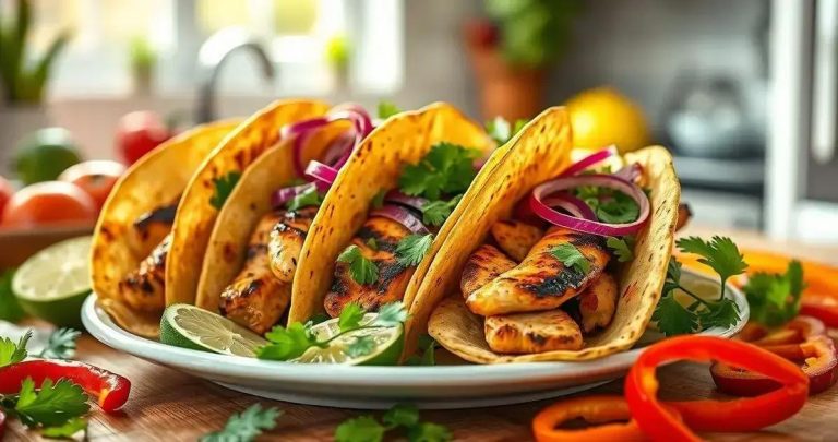 como fazer taco de frango