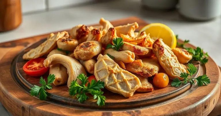 como fazer tiras de frango grelhado