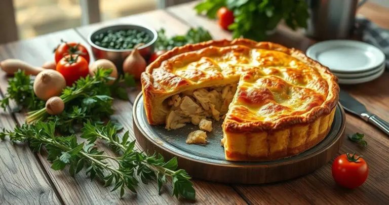como fazer torta de frango cremosa com creme de leite