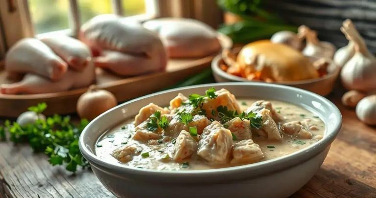 como fazer um creme de frango