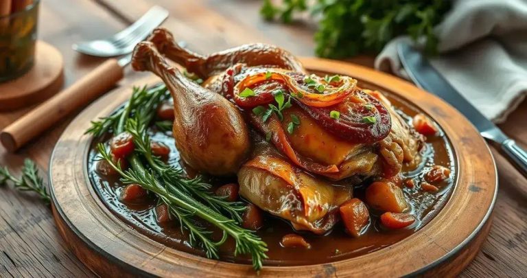 como fazer um frango a molho pardo