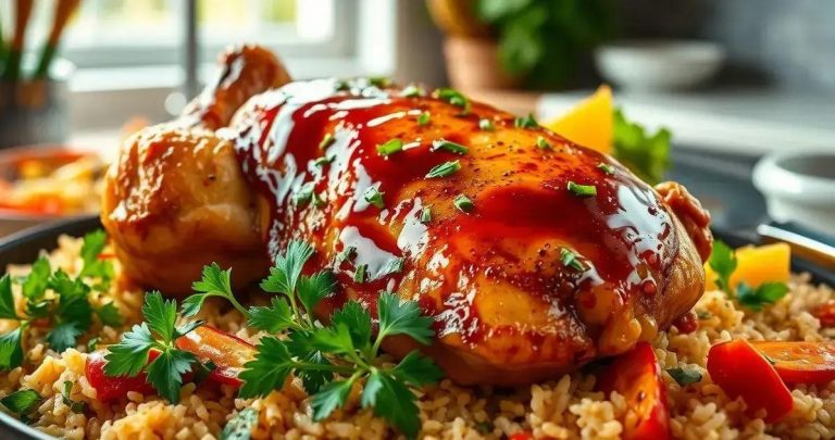 como fazer um frango com molho inglês