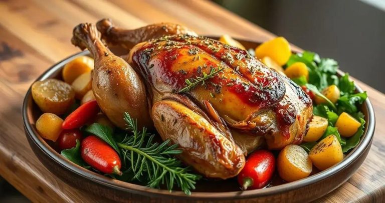 como fazer um frango recheado
