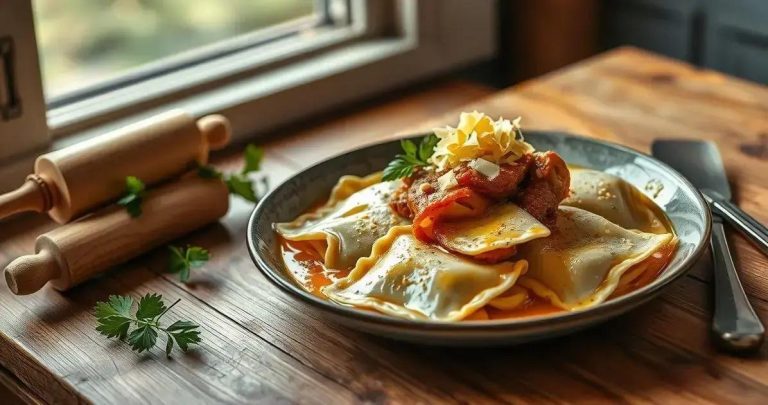 como fazer um ravioli de frango