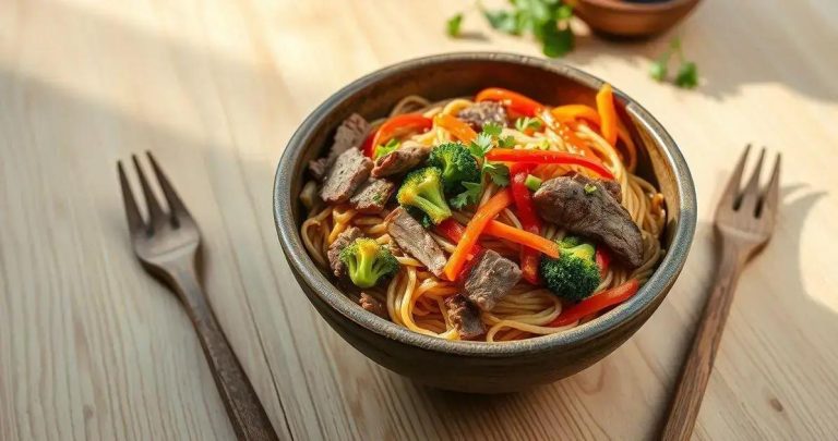 como fazer yakissoba de carne frango e legumes