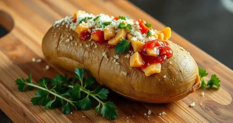 como se faz batata recheada com frango