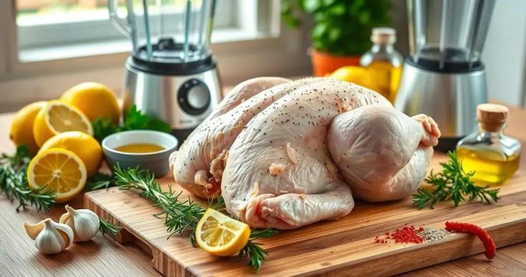 como temperar frango