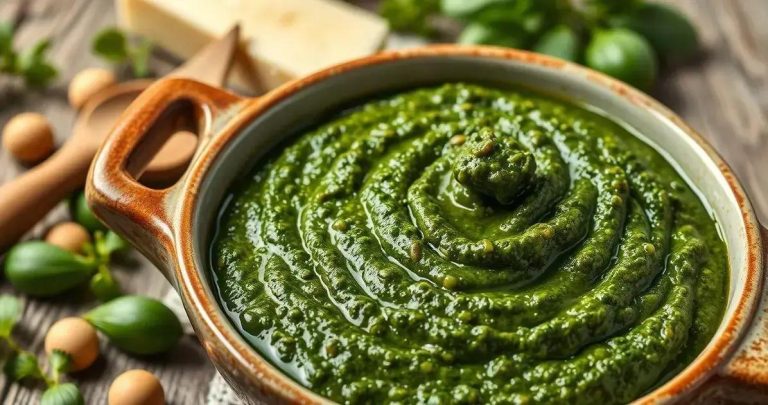 molho pesto receita
