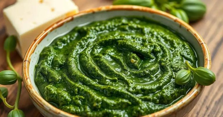 receita molho pesto
