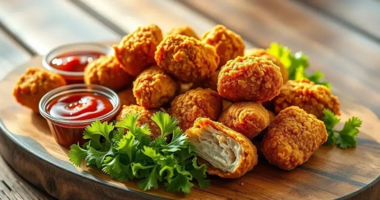 como fazer bolinho de frango frito