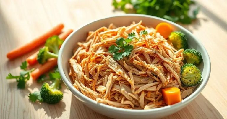 como fazer frango fitness desfiado