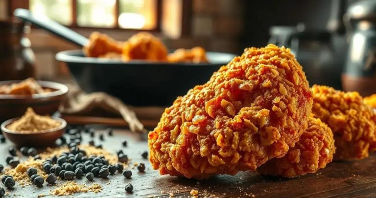 como fazer frango frito kfc
