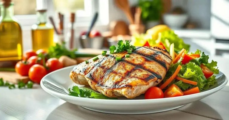 como fazer peito de frango light