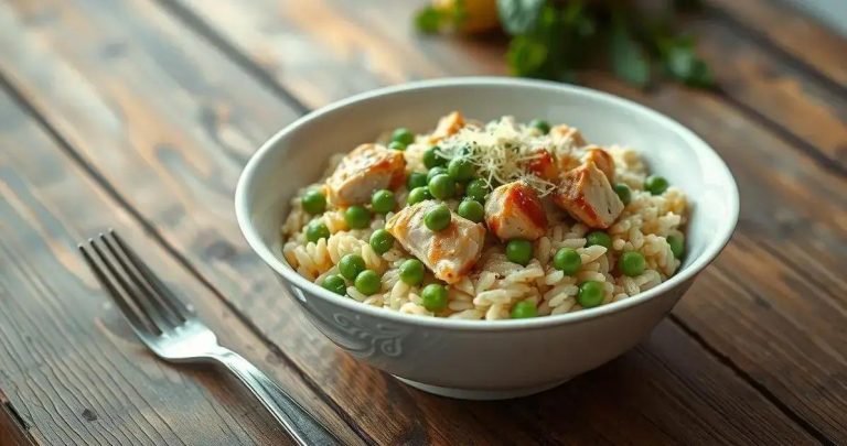 como fazer risoto de frango com arroz arbóreo