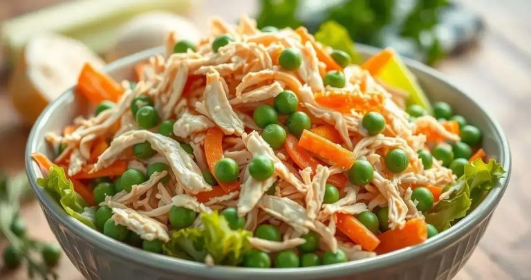 como fazer salada de frango desfiado com maionese