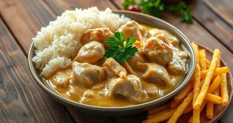 como fazer strogonoff de frango light