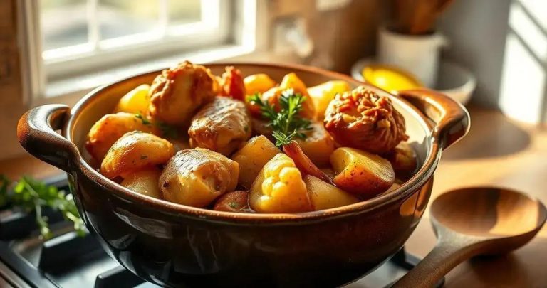 como fazer um frango ensopado com batata