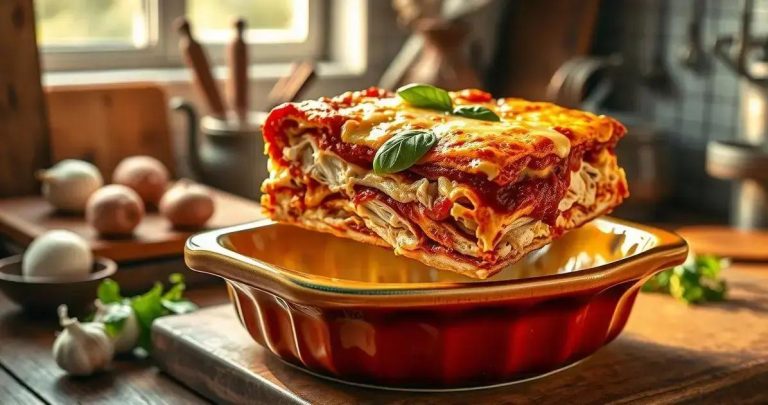 como fazer uma lasanha de frango simples passo a passo