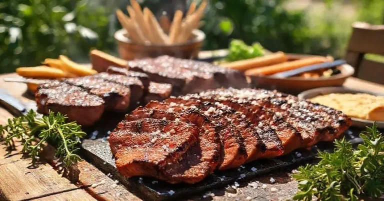 Churrasco com Crosta de Sal Especial carne boa para churrasco