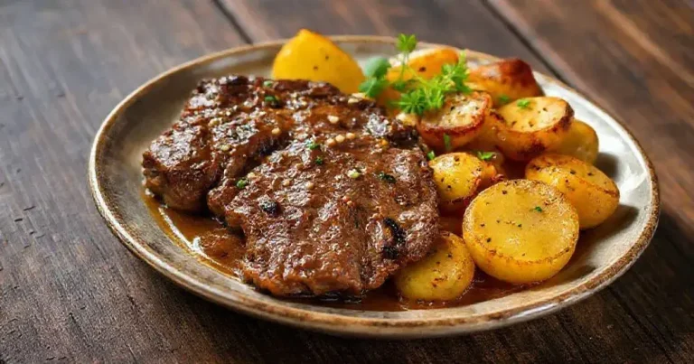 carne de panela com batata