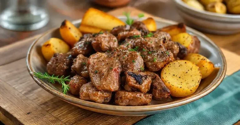 carne de panela com batata