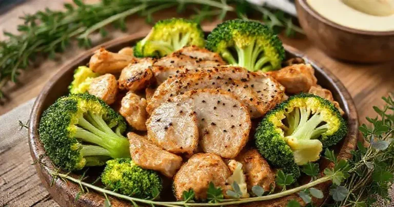 como fazer brocolis com frango