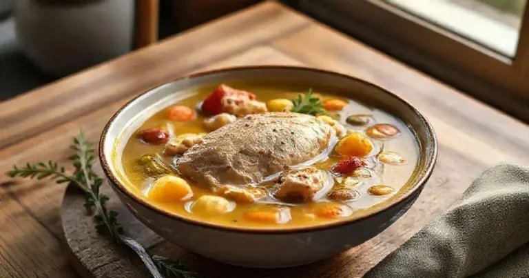 como fazer caldo frango