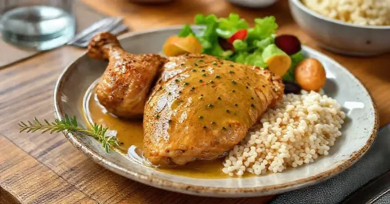 como fazer frango a molho pardo