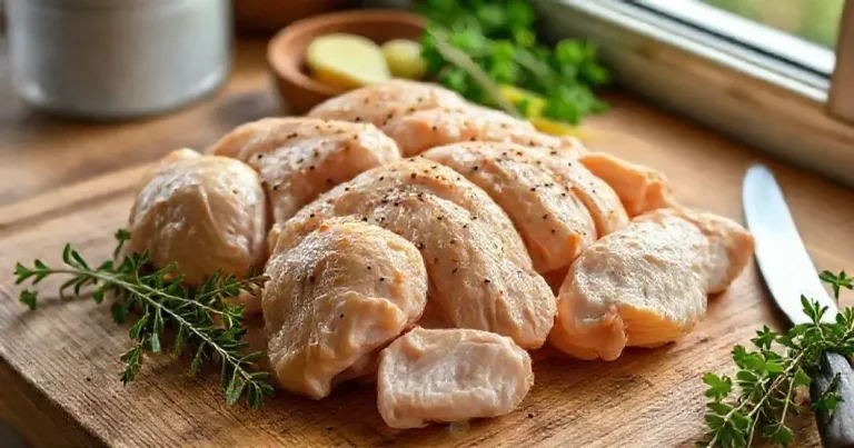 como fazer frango em pedaços