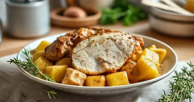 como fazer frango guisado com batatas