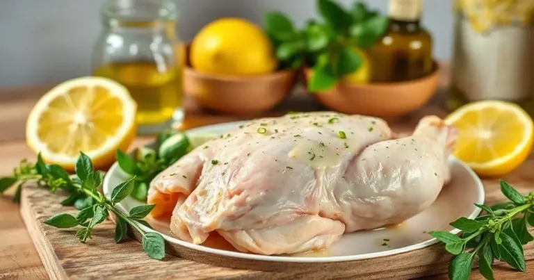 como fazer molho de limao para frango