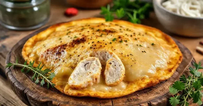 como fazer panqueca de frango com requeijão