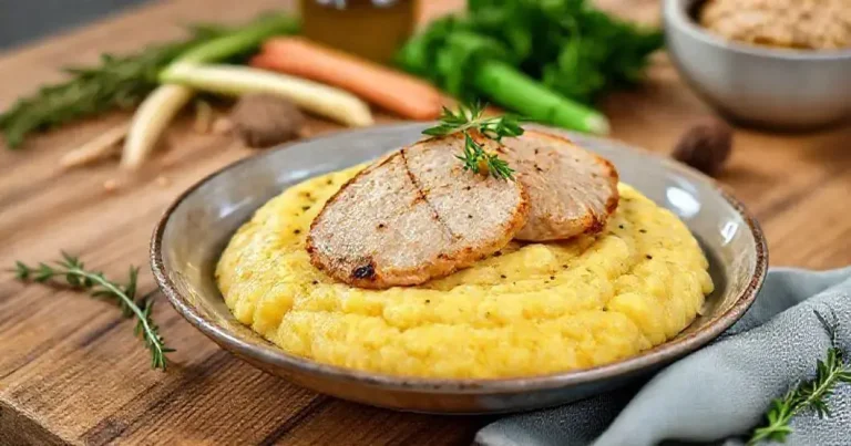 como fazer polenta de frango