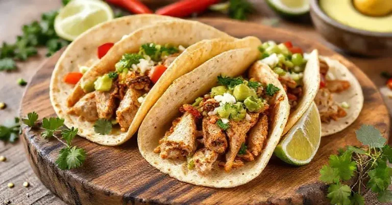 como fazer tacos de frango