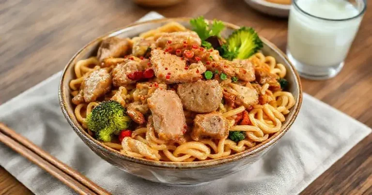 como fazer yakissoba de carne e frango