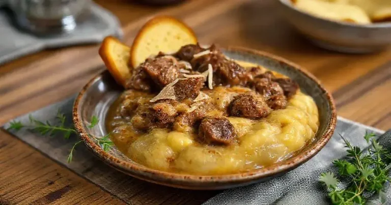 escondidinho de carne moida