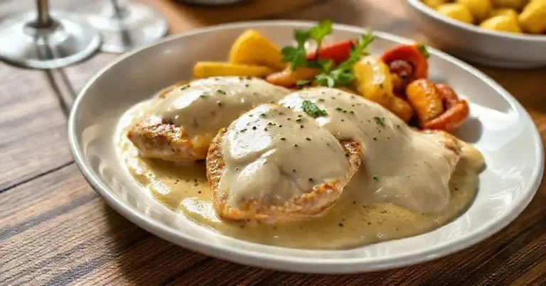 frango ao molho de queijo