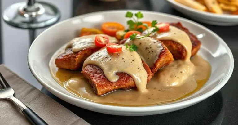 Panquecas de Carne com Recheio Cremoso panqueca de carne