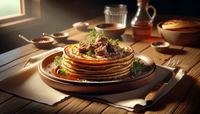 panqueca de carne
